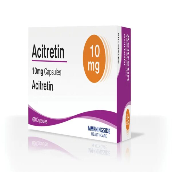 Acitretin 10mg Capsules, 60 Capsules