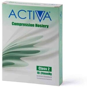 Activa Class 2 Below Knee Open Toe – Sand, Medium