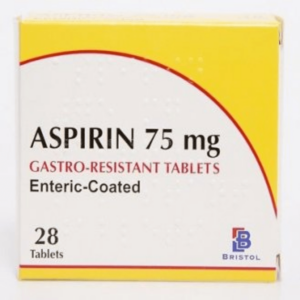 Aspirin 75mg Enteric Coated Tablets