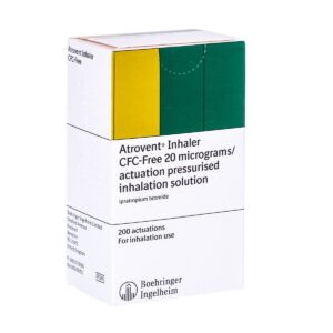 Atrovent Inhaler - Ipratropium Inhaler 20mcg, 200 Doses