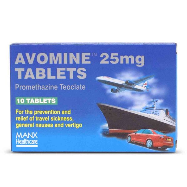Avomine 25mg Tablets