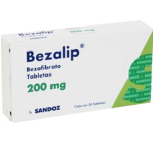 Bezalip 200mg Tablets - Bezafibrate 200mg, 100 tablets