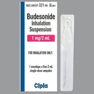 Budesonide Nebulizer 1mg/2ml Suspension, 20 nebules