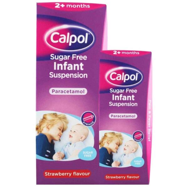 Calpol Infant Suspension Sugar Free, 100ml