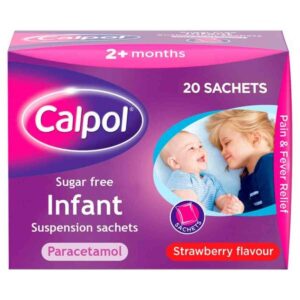 Calpol Infant Suspension Sugar Free Sachets, 20 Sachets