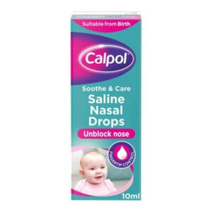 Calpol Saline Nasal Drops, 10ml