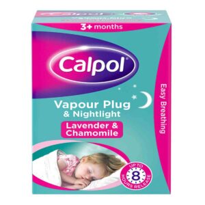 Calpol Vapour Plug & Nightlight + 3 Refill Pads