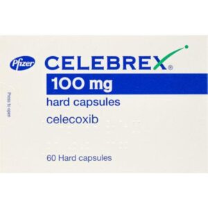 Celebrex 100mg Capsules - Celecoxib 100mg, 60 Capsules
