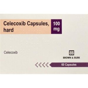 Celecoxib Capsules 100mg - Celebrex Generic, 60 Capsules