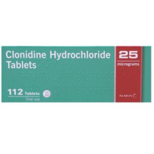 Clonidine Tablets - Clonidine hydrochloride 25mcg, 112 Tablets
