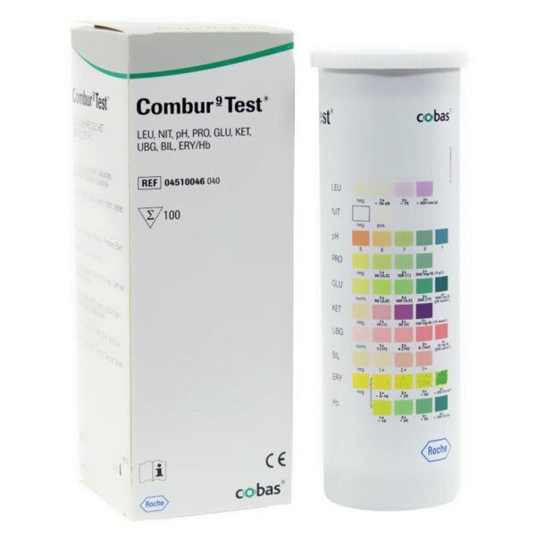 Combur 9 Urine Test Strips