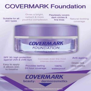 Covermark Foundation Waterproof Concealing Make-Up Shade 12C, 15ml