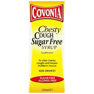 Covonia Chesty Cough Sugar Free Mixture, 150ml