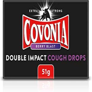 Covonia Double Impact Strong Cough Lozenges Berry Blast, 51g
