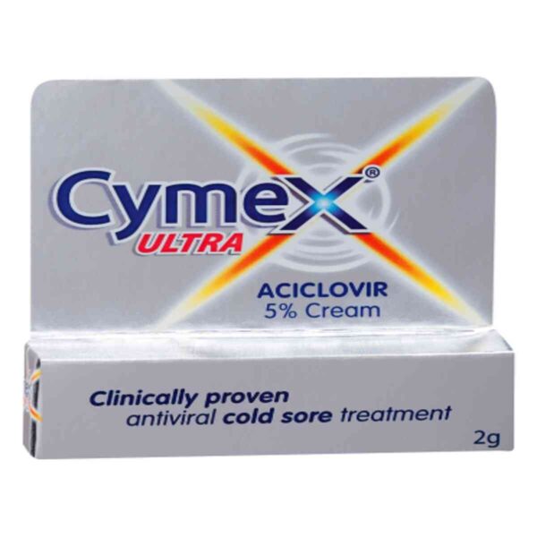 Cymex Ultra Aciclovir 5% Cream, 2g
