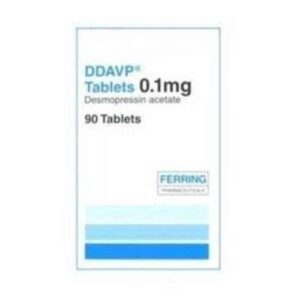DDAVP Tablets 0.1mg – Desmopressin 0.1mg, 90 Tablets