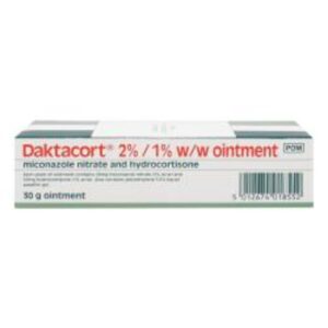 Daktacort Ointment - Miconazole and Hydrocortisone Ointment, 30g