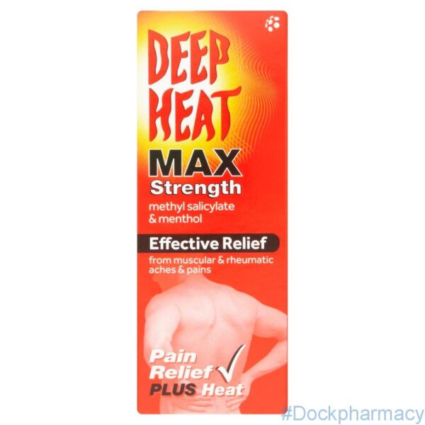 Deep Heat Max Strength Mentholatum