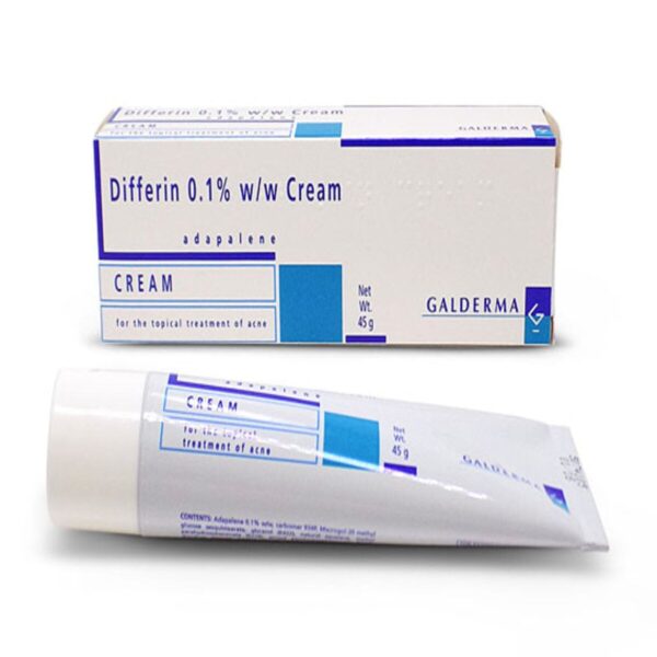 Differin Cream - Adapalene Cream, 45g