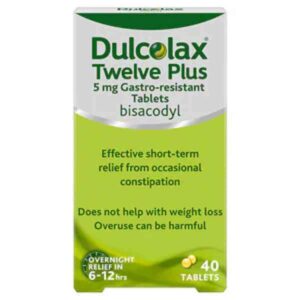 Dulcolax Laxative Tablet 5mg, 40 Tablets