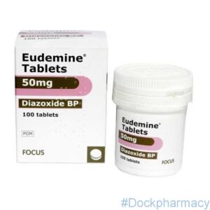 Eudemine 50mg Tablets - Diazoxide 50mg, 100 Tablets