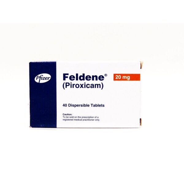 Feldene Melt Tablets 20mg - Piroxicam Orodispersible Tablets, 30 Tablets