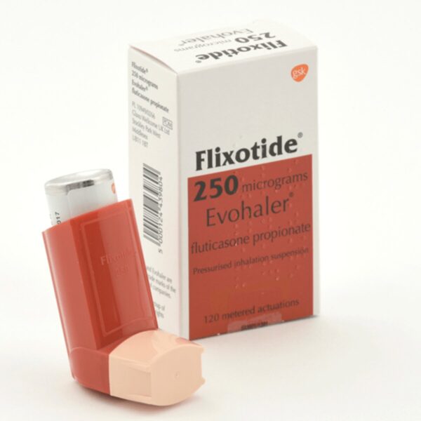Flixotide Evohaler 250mcg – Fluticasone Propionate, 120 Doses