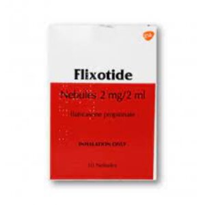 Flixotide Nebules 2mg/2ml - Fluticasone Nebules, 10 Nebules