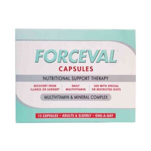 Forceval Capsules – Multivitamins & Minerals Complex, 15 Capsules