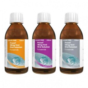 Frusol 50mg/5ml Oral Solution – Furosemide 50mg/5ml, 150ml