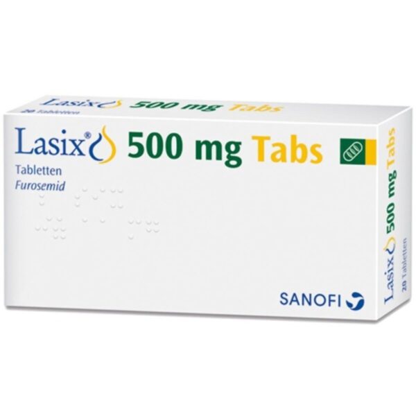 Furosemide 500mg Tablets, 28 Tablets
