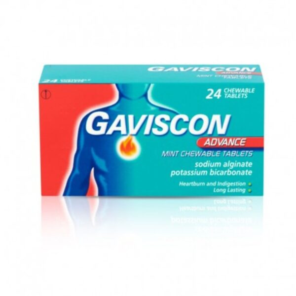 Gaviscon Advance Mint Chewable Tablets