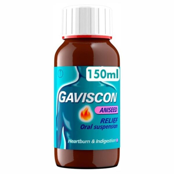 Gaviscon Original Aniseed Indigestion And Heartburn Liquid