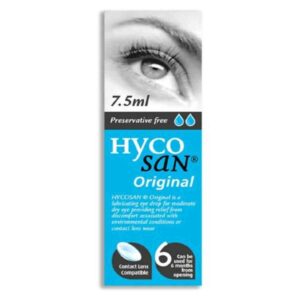 Hycosan Original Eye Drops - Preservative Free, 7.5ml