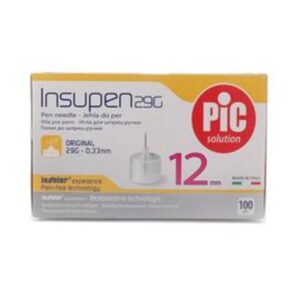 INSUPEN DISPOSABLE pen NEEDLES 12MM 29G