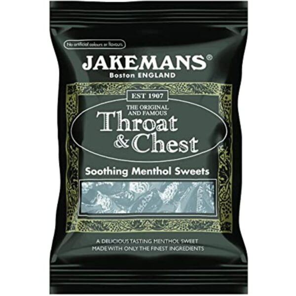 Jakemans Throat & Chest Soothing Menthol Sweets