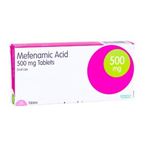 Mefenamic Acid 500mg Tablets, 28 Tablets