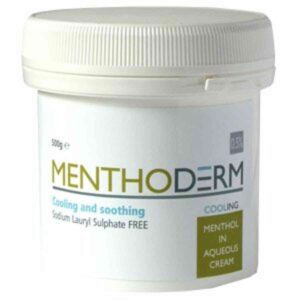 Menthoderm 0.5% Menthol in Aqueous Cream – Tub, 500g