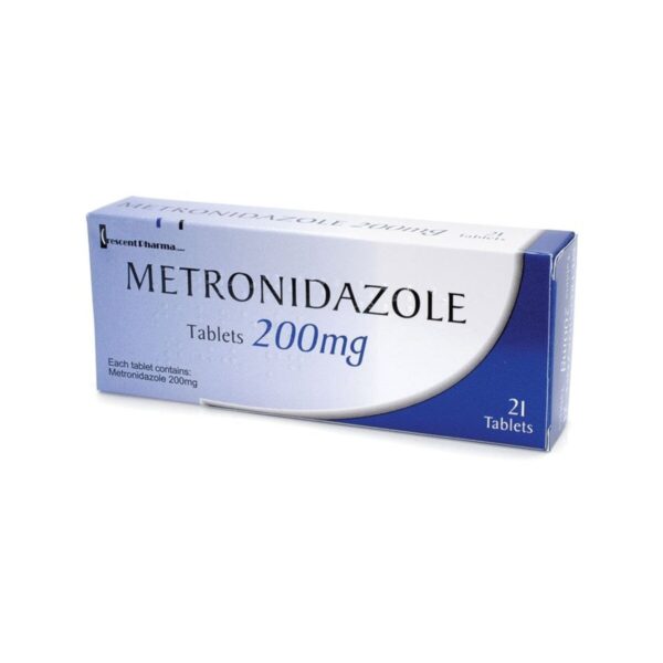 Metronidazole 200mg Tablets, 21 Tablets