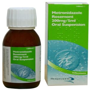 Metronidazole Suspension 200mg/5ml, 100ml