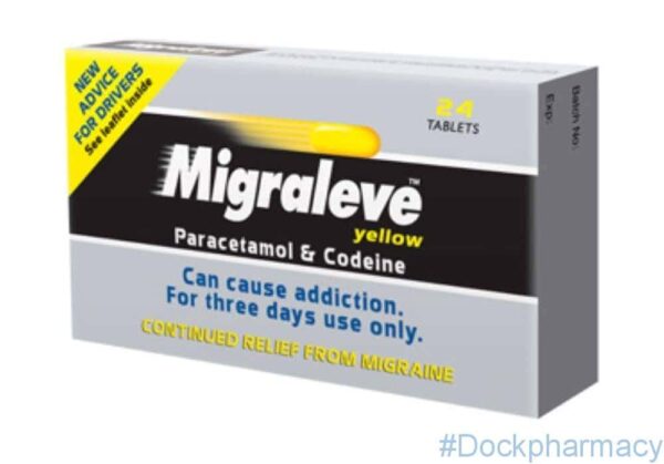Migraleve Yellow ( Paracetamol and Codeine) Tablets