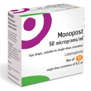 Monopost Latanoprost Eye Drops Single Dose Unit, 90 DOSES