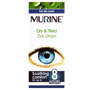 Murine Dry and Tired Eye Drops For Dry Eyes, 15ml