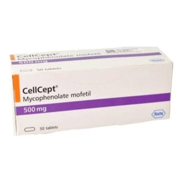 Mycophenolate 500mg Tablets - Cellcept Generic, 50 Tablets