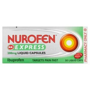 Nurofen Express 200mg Liquid Capsules