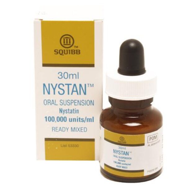 Nystan Oral Suspension - Nystatin Oral Suspension 100000iu/ml, 30ml