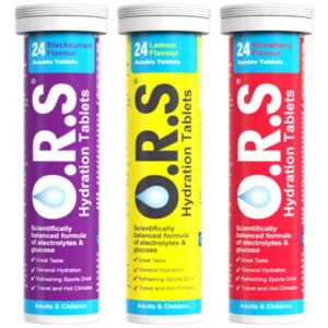 ORS Hydration Salts Tablet Lemon, 24 Soluble Tablets