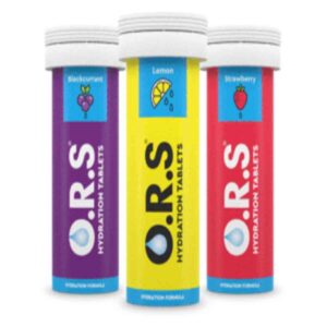 ORS Hydration Salts Tablet Strawberry, 12 Soluble Tablets