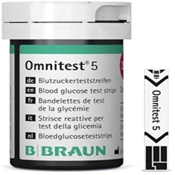 Omnitest 5 Blood Glucose Test Strips