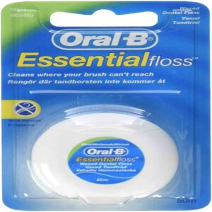 Oral B Essential Floss Waxed Dental Floss